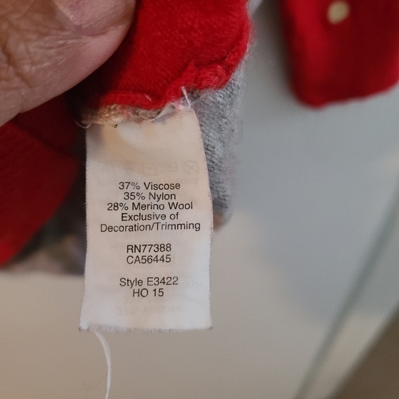 J Crew wool blend holiday sweater - Picture 4 of 4